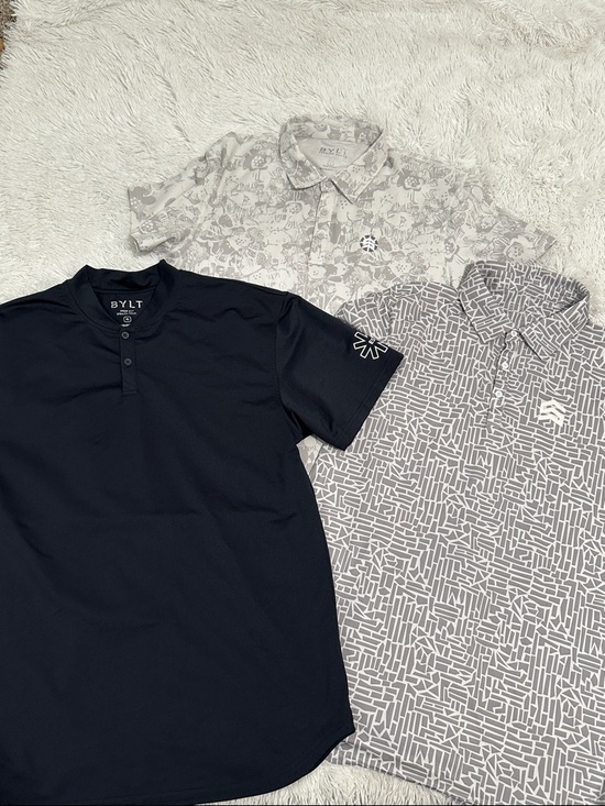BYLT Basics Other - 🎰 Bundle of 3 Bylt Polos L/XL (company logo)